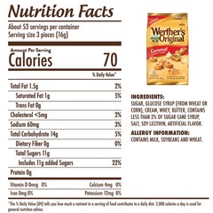 Werther’s Original Hard Caramel Candy, 30 oz
