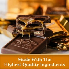 GHIRARDELLI CARAMEL WAFFLE CONES MILK Chocolate WRAPPED BULK BAG VALUE PRICE!!