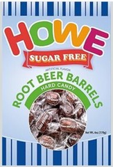12 6oz packs howe sugar free root beer barrels free shipping
