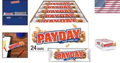 Bulk Pack of 1.85 Oz Peanut Caramel Candy Bars – 24 Count for Every Occasion!