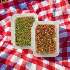 Nerds Bulk Candy 1 lb Tub, Choose Regular or Baby Nerds Assorted Crunchy Sweet C
