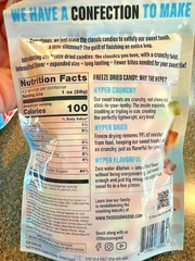 3x Sow Good Freeze Dried Sweet Squares Bites Candy 4.2 oz Bulk Lot BB 08/27