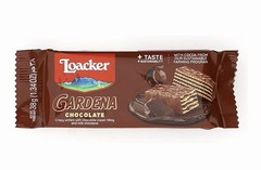 Loacker Gardena Chocolate Wafers 25 Pack 1.34oz Milk Chocolate Covered