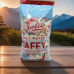 Sweets Salt Water Taffy 4 Lbs Candy Bulk Taffy Candies Chew Assorted Flavors