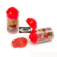 Lucas Baby Chamoy powder Mexican candy 10-pcs 7-oz box