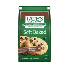 Tate’s Bake Shop Soft Baked Cookies, Chocolate Chip, 8 oz