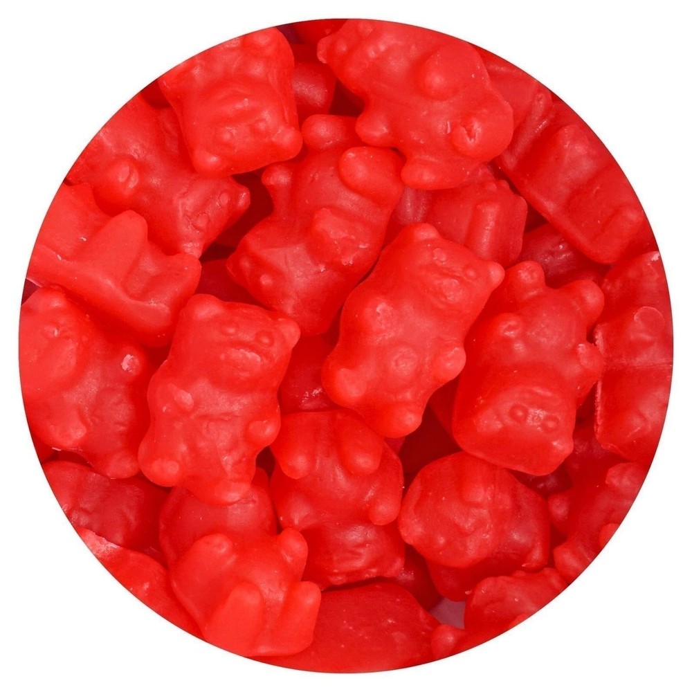 Juju Cinnamon Bears, 1 Pound Bulk Bag, Firm & Chewy Candy, Cinnamon Candy,…