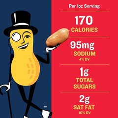 2.19lb Resealable Jar of Salted Peanuts – Ideal for Parties & After School