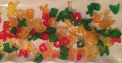 HARIBO Gummi Candy, Alphabet Letters, 5 oz. Bag (Pack of 12)