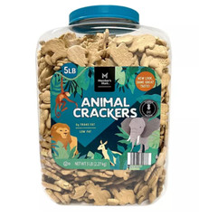 Member’s Mark Animal Crackers, 5 lbs. 0g Trans Fat Low Fat New Look New Taste
