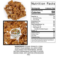Peanut Brittle Candy – 3 Pound Pack – Sweet Snack Treat for Any Occasion