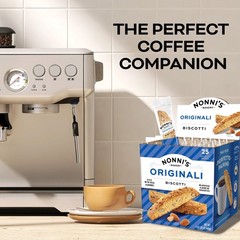 Originali Classic Almond Biscotti Cookies – Individually Wrapped Italian Coffee