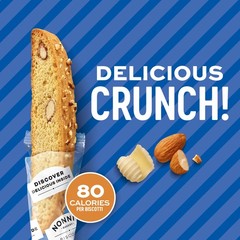 Originali Classic Almond Biscotti Cookies – Individually Wrapped Italian Coffee