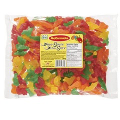 McCormicks Dino Sours Gummy Candy – 300 Count (1.8kg)