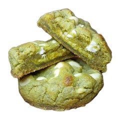 KETO White Chocolate Matcha Cookies – Half Dozen – Stuffed – Gluten & Sugar Free