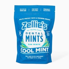 Zellie’s | 100% Xylitol Sugar Free Cool Mint Breath Mints | Non-GMO Low-Calor…