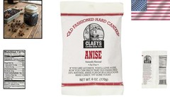 Claey’s 6oz Natural Anise Drops – Perfect for Gifting and Special Occasions