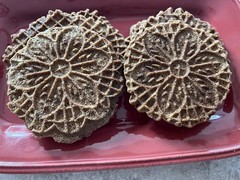 Keto Chocolate Pizzelle *Keto Waffle Cookies* 1 Net Carbs Per Serving * Diabetic