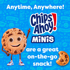 CHIPS AHOY! Mini Original Chocolate Chip Cookies, 10 Snack Packs – Free Shipping