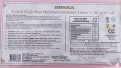 Traditional Koska Turkish Rose Delight 500gram