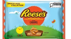REESE’S with Caramel Snack Size, 170g (PACK OF 16) TOTAL 95 OZ EXP 08/2026