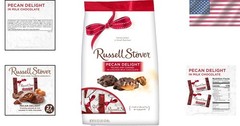 Russell Stover Pecan Delight 16.1 oz – Milk Chocolate with Caramel & Pecans