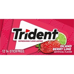 Trident 2ct- Sugar Free Variety Flavor Gum, 14 Sticks Each