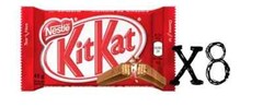 Kit Kat Chocolate Bars from Canada, 8x45g bars per order, Bought FRESH