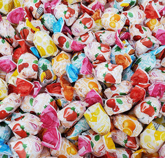 Crazyoutlet Assorted Fruit Filled Bon Bon Hard Candy, Individually Wrapped, 2 P