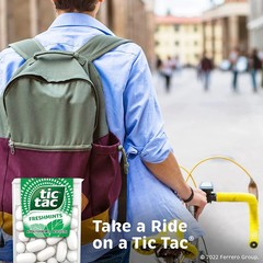 Tic Tac Freshmint Breath Mints Bulk 12 Pack On-The-Go Refreshment 1 Oz Each