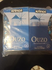 Krinos Ouzu Candy Greek Favorite Licorice Flavor 2pk