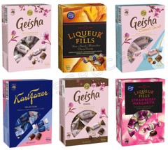 FAZER Chocolate Variety Liqueur Fills Candy European Sweets 150g 5.3oz