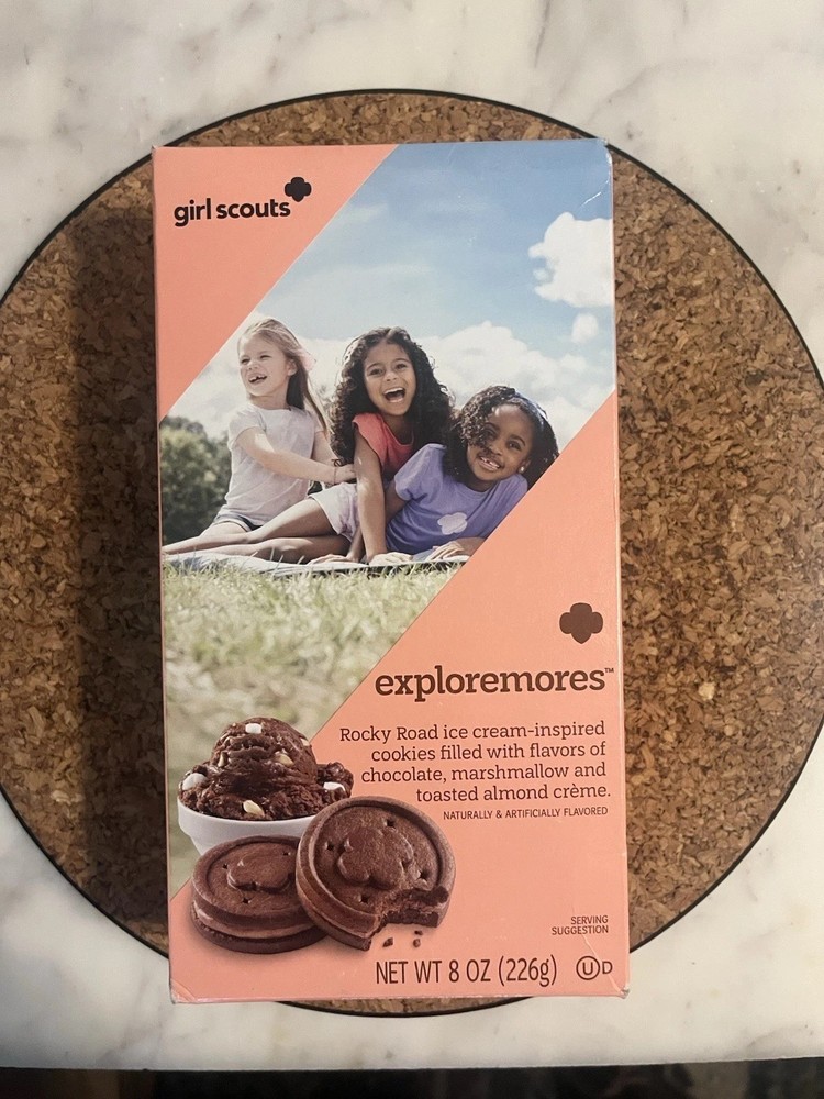 Exploremores Girl Scout Cookies Rocky Road, ABC Bakers New Flavor