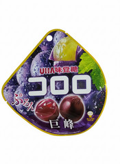 UHA Kororo Assorted 7-Pack Gummies Japan Limited Pear Flavor Grape Peach Muscat