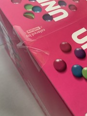 UNREAL GEMS New Full Case (9 packs) Unreal Milk Chocolate Gems 2 Oz per pack