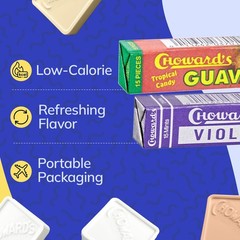 Mints Candy Variety Pack | Violet, Spearmint, Peppermint, Guava, and Lemon | Bol