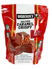Salted Caramel Crispy, Rice Crispy Bites, Caramel Milk Chocolate, 20 Treats