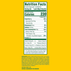 Belvita Cranberry Orange Breakfast Biscuits, 5 Packs (4 Biscuits per Pack)