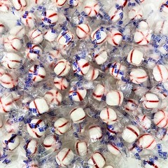 Soft Peppermint Puffs, Natural(1 Pound) Net Wt. 16oz. Candy Medium