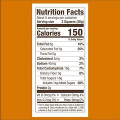 Ghirardelli Milk Chocolate Squares filled Caramel Candy Bag, 5.3 oz