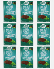 9 Pack Oven Baked Fudge Mint Cookies, 9 Oz FREE SHIPPING