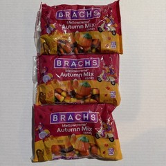 3-Pack-Brach’s Mellowcreme Autumn Mix Candy, 3 Bags Of Candy Bulk 11oz