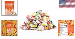 Deliciously Sweet Assorted Fruit Hard Candy – Individually Wrapped for Freshness