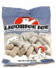Fresh Gustaf’s Peppermint Licorice Ice 4 Oz Bag – Made in Netherlands