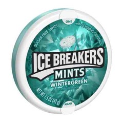 Ice Breakers Wintergreen – Sugar Free Mints from USA – 42gm (PACK OF 3)