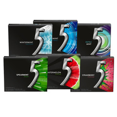 5 GUM Variety Sugar Free Gum | 15 Sticks Per Pack | Choose Your Own Flavors