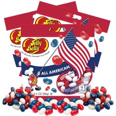 Delicious Red, White & Blue Jelly Beans – 3.5oz Packs for Every Celebration