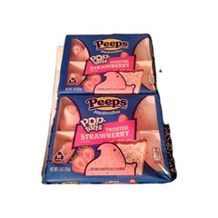 Limited Edition Pop Tarts Frosted Strawberry Peeps 3oz