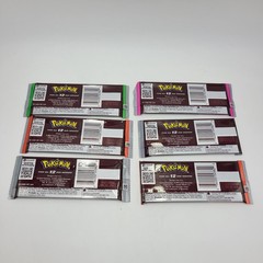 Pokémon Special Edition Hershey Bars 1.55 oz ea (6 bars total)#’s 1,2,5,7,10,11