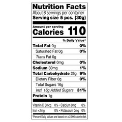 AMOS Peelerz Gummy Green Apple (6 oz), Gummy Candy, Resealable Bag, No Allergens